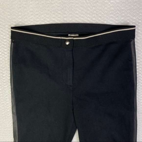 Crewcuts Faux Leather Trim Stretch Skinny Pant - Picture 3 of 10